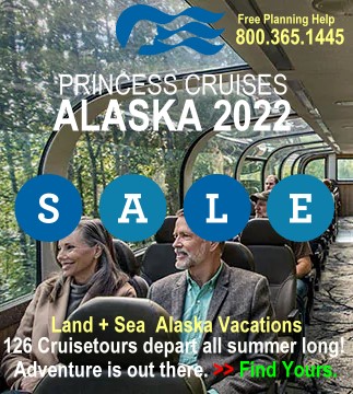 Princess Cruises Alaska 2022 Cruisetour Sale