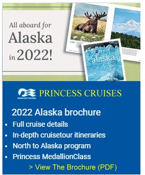 Princess Cruises 2022 Alaska Brochure