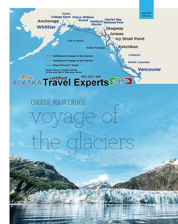 Choose Your Cruise - Voyage of the Glaciers